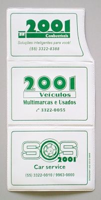 Porta Documentos Carteira Despachante tripla