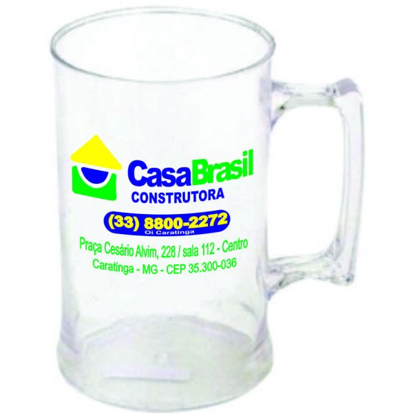 Caneca de Acrílico 300 ML com sua logomarca